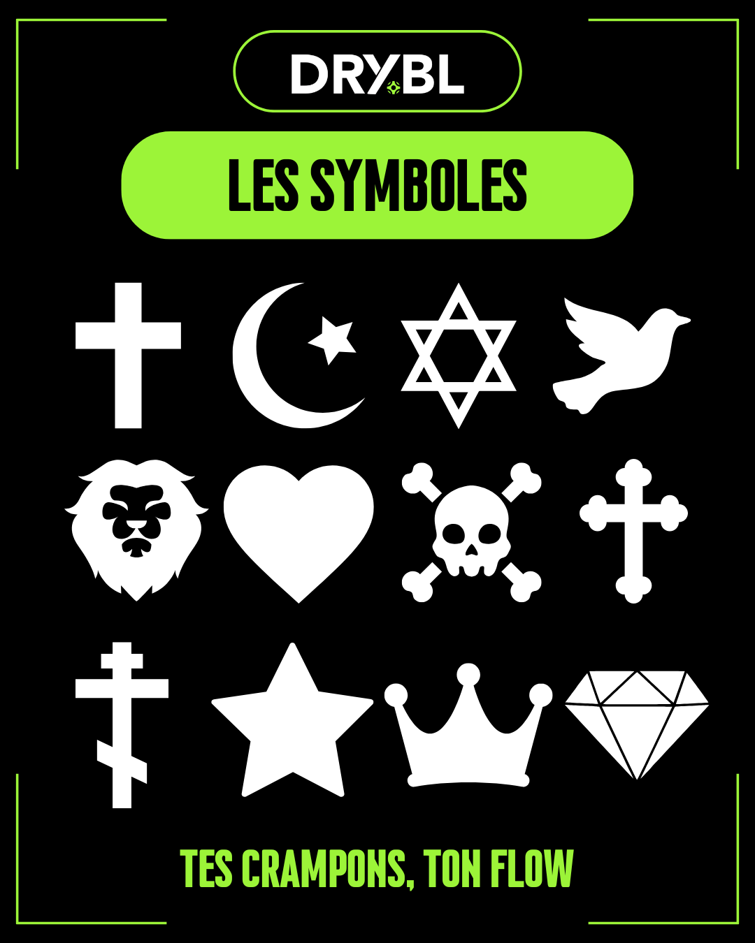 LES SYMBOLES