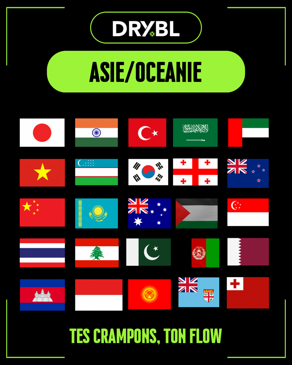 PACK ASIE/OCÉANIE